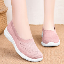 Γυναικεία Παπούτσια Τένις Willtoo, Γυναικεία Slip-on Flat Παπούτσια, Άνετα Πλεκτά