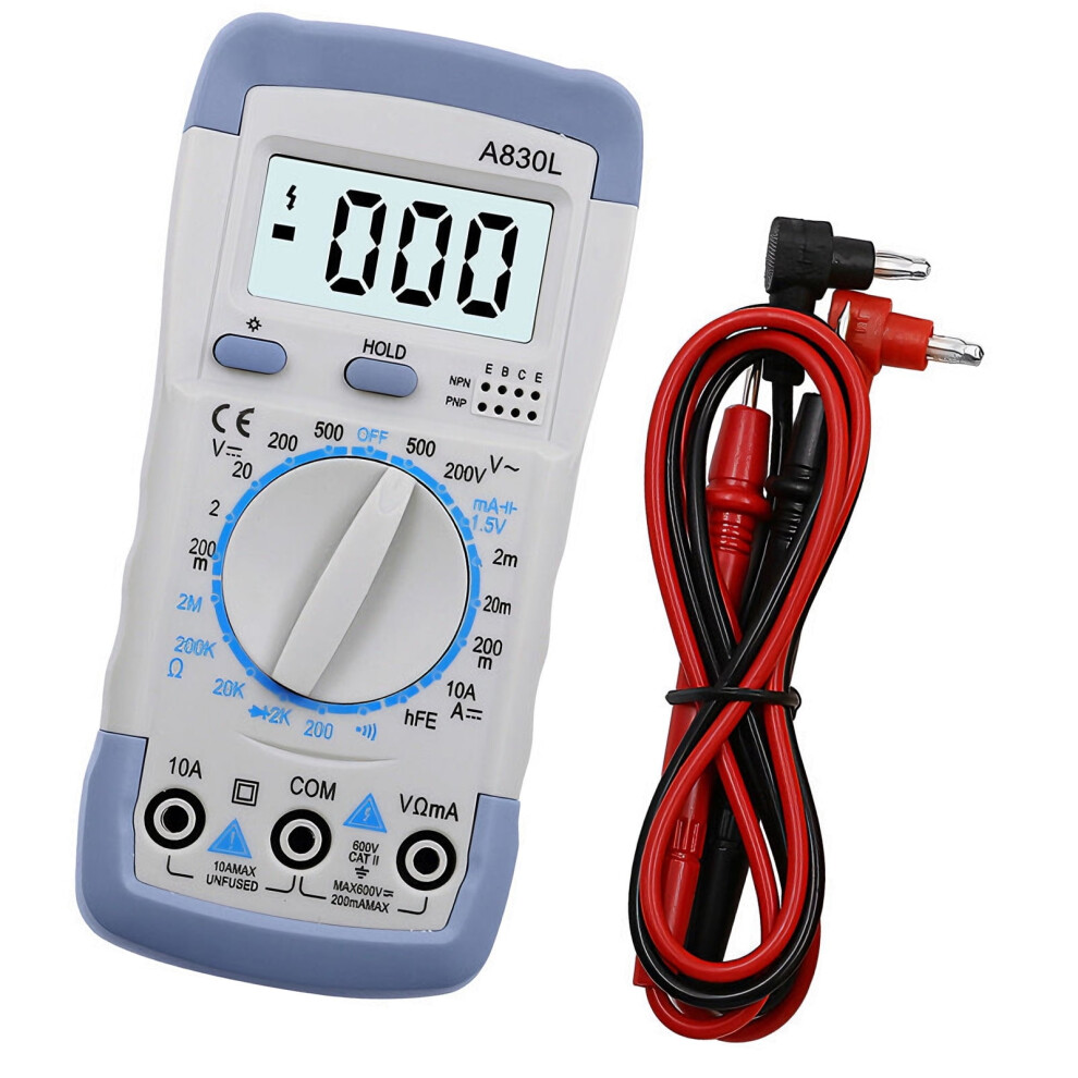 Multimeter Tester, Voltmeter Auto Ranging Ohmmeter Voltages Resistance Continuitys Ncv Live Tester 9479868599192