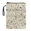 Terrazzo Pattern Book Cover Polyester Carrying Case with 1