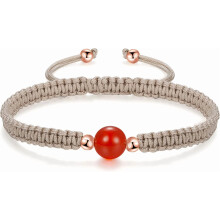 Naturlig agat armbånd til kvinder, 8 mm agatperle-helbredende stenarmbånd, venskabspar fødselsdagsgave