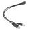 USB Y-splitterkabel 2 han-til-1 hun-forlænger til hurtig dataoverførsel 4