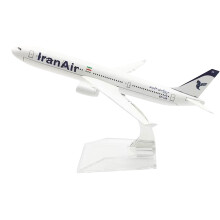 1: 400A330Iran Air Fly Model Simulering Flymodell Flymodell Flymodellsett for samling og gave