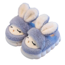 Winter Girls Slippers Cozy Soft Sole Cartoon Indoor Footwear Children Daily Use And Home Comfort(Ages 4-To 14) Cozy Baby Shoes
