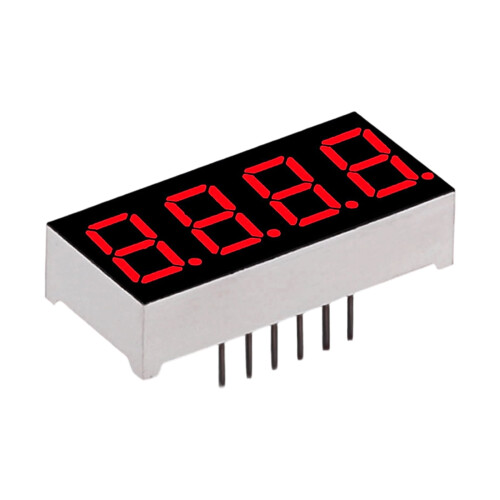 LED Display Screen for Microwaves and Refrigerators 4-Digit