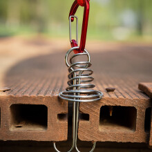 10PC Stainless Steel Tent Stakes, Windproof & Durable Camping Pegs, Compatible with All Tents, 7.5x3.3x3.3cm