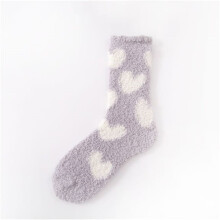 Women's Socks Warm & Cozy For Women Stocking Stuufers Fuzzy Plush Sleeping Slipper Socks Soft Warm Fabric,Gray Women's Accessories Socks