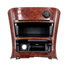 Car Central Storage Box Gloves Box for Camry 2002-2007 Armrest Storage Box Peach Wood Color