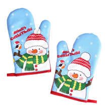 Kitchen Mitts and mats, Christmas Gift Baking Insulated Gloves