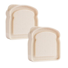 4/2/1pcs Sandwich Containers, Reusable Sandwich Containers Box Sandwich Storage Case Plastic Sandwich Bread Lunch Container for Family or Adults
