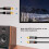 RCA audio kábel, 2x RCA samec na 2x RCA samec, 1,5 m, pozlátený 3