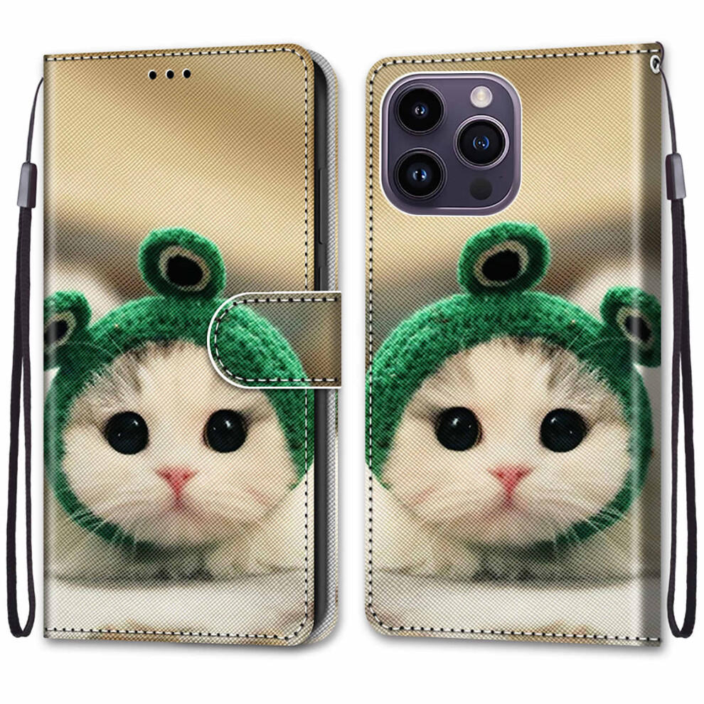 Wallet Case For Iphone 14 Pro Max: Rfid Blocking, Shockproof Tpu + Pu Leather Magnetic Flip Cover With Stand 9028731573571