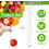 Disposable Cocktail Picks Clear Plastic 300 pcs 6