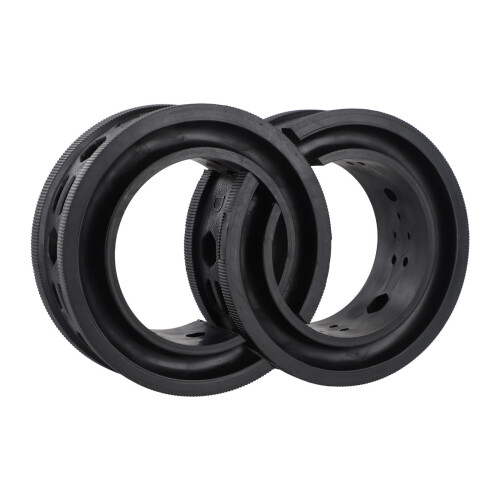 2Pcs Rubber Car Coil Spring Buffer Shock Absorber Replacement Part Kit