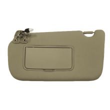 Left Driver Side Sun Visor For Nissan Sentra 2013 2014 2015 2016 2017 2018 2019 With Vanity Mirror With Light Replacement OEM 96401-3SG8A-beige