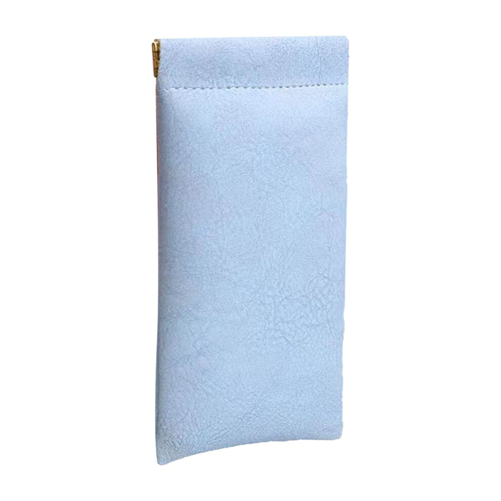 2/1PCS Glasses Case Eyeglass Case Soft,Eyeglass Cases Leather eyeglass case,Sunglasses Case Soft Automatic Closing Portable Storage Bag