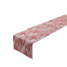 Jacquard Striped Table Runner for Wedding, Party & Birthday – Sheer Decorative Cover for Dining & Events, Home Decor