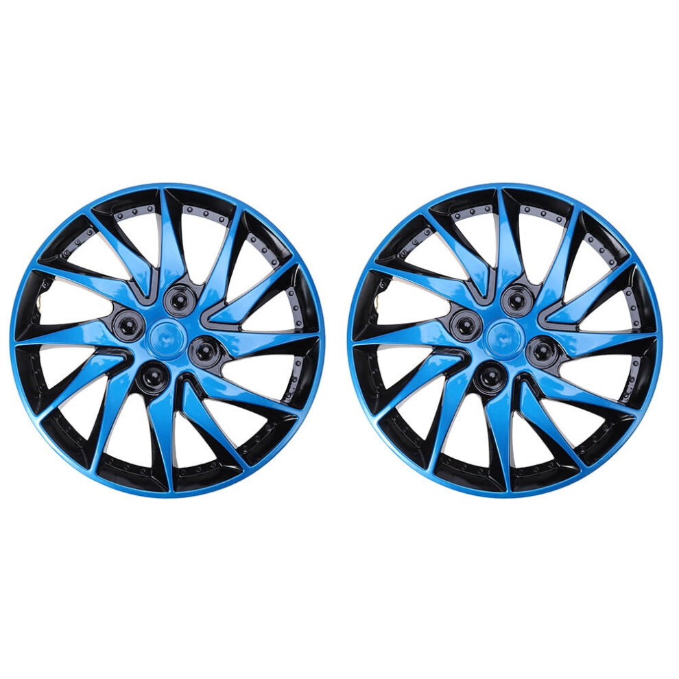 Sopotutu Hubcap Wheel Covers Hubcap Pp Car Improved Design 2Pcs Black 9028731719337