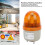 BERM-2071 LED 220V AC Warning Light Flasher Indicator for Industrial Use 10