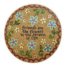 Christmas Coasters,Cork Coasters for Drinks,Cute Drink Coaster,Coaster for Apartment Home Bar Christma Decor, for Friends