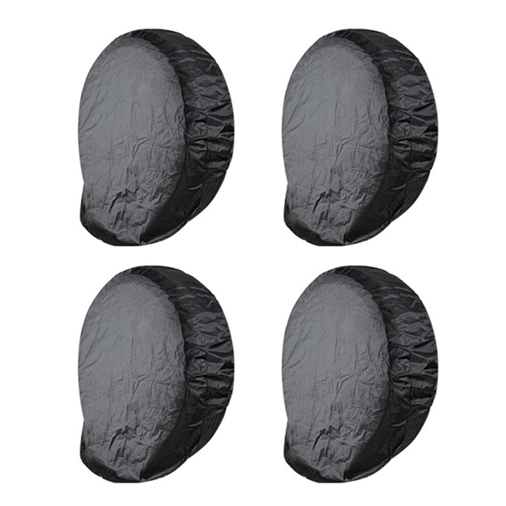 4Pcs Spare Tire Wheel Covers, 29''-32'' Waterproof Dustproof Tire Covers Universal Fit For Rvs Cars Trucks Suvs Campers Trailers 9028731765709