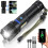 LED Flashlight XHP70.2 High Lumens Zoomable IPX6 Waterproof 1