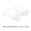 6pcs White Nylon Billiard Pockets 7.2cm Diameter for Pool Table 4