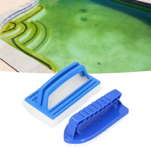 Swimming Pool Handheld Brush Plastic Sponge Pool Cleaner for Easy Use & Storage 2