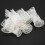 6pcs White Nylon Billiard Pockets 7.2cm Diameter for Pool Table 5