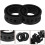 2Pcs Rubber Car Coil Spring Buffer Shock Absorber Replacement Part Kit 2