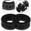2pcs Rubber Car Coil Spring Buffer Shock Absorber Replacement Part Kit 5