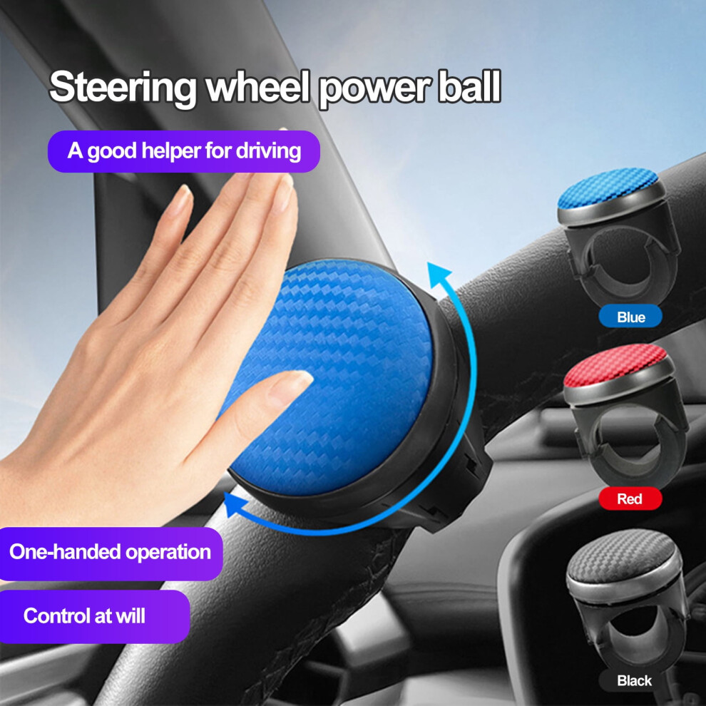 Car Steering Wheel Knob Turning Power-Saving Auxiliary Car Truck Handle Booster Non-Slip Universal Bearing Steering Wheel Spinner 9448483396745