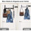 Over-the-Door Hook Rack Black 12 Hooks 1 Pack 3