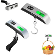 Portable Digital Luggage Scale with Backlit LCD Hook Design
