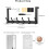 Over-the-Door Hook Rack Black 12 Hooks 1 Pack 6