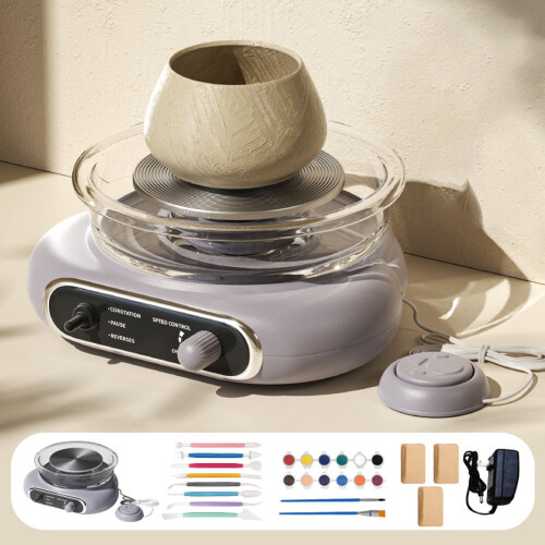 Pottery Wheel Ceramic Art DIY Variable Speed Clay Modeling