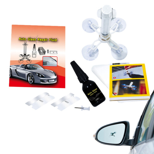 Windshield Crack Repair Kit Portable Multi-Functional for 2