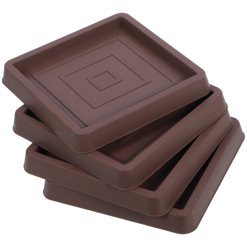 8Pcs Non-Slip Furniture Coasters Anti-Skid Furniture Leg Pads Wear-Resistant Furniture Coasters Non-Slip Furniture Coasters 9365509594018