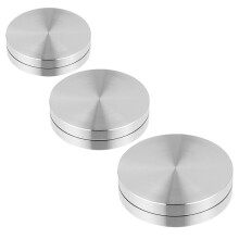 3-pakning kakestativ roterende disk aluminiumslegering roterende DIY-prosjekter