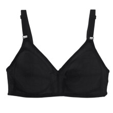 Elegant Plus Size Bra, All-Over Lace with Plunge Neckline, Perfect for Date Night, Anniversary & Feeling Gorgeous Black 38