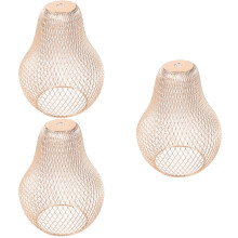 Set of 3 Colored Wrought Iron Lampshade Hotel Decor Chandelier