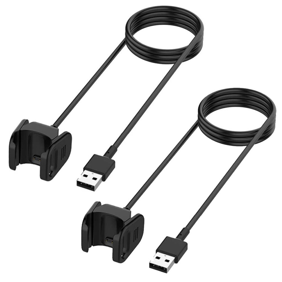 Tianle Charger Compatible With Fitbit Charge 4 Â Usb Charging Cable & Dock Adapter (2 Pack, 1M) 9365509150191