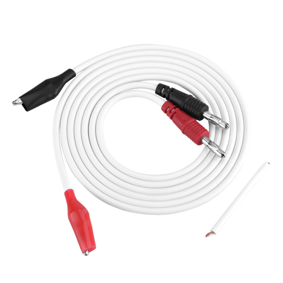 Versatile Usage High Quality Copper Wire Test Lead Set Alligator Clip Test Leads Strong Secure Clips Insulated Alligator Clip Jaw Opening 9049227879649