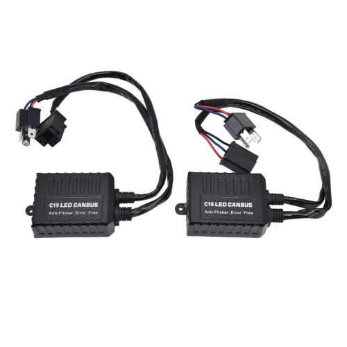 Hyperblinkkorrektur-Decoder für LED-Scheinwerfer, Anti-Flicker-Canbus-Computerfehler, Plug-and-Play, universelle Passform, OBC-Warnfehlercode-Lösung