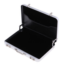 1/12 Dollhouse Miniature Travel Metal Code Suitcase Briefcase Home Decoration