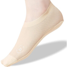Womens Thin Socks Non Slip Ultra Thin Liner Socks Nylon Cool Sense No Show Socks Sheer Lightweight