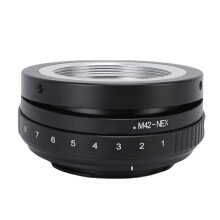 M42-zu-NEX Objektivadapter aus Aluminium und Messing, passend für E-Mount-Kameras