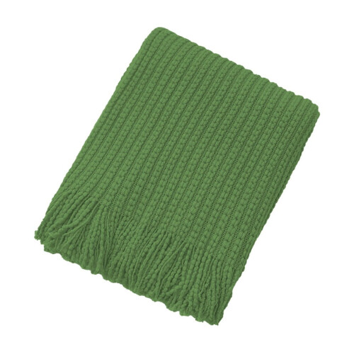 Knitted Throw Blanket with Fringe 5068 inch 1