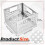 Καλάθι κάρβουνου 12"x12"x7,5" για καπνιστήριο offset – Αξεσουάρ ψησταριάς από ανοξείδωτο 2