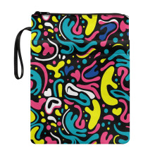 Funda para libros, 1 unidad, poliéster lavable, para transportar libros de tapa dura, cuadernos, diarios, libros de texto y libros de bolsillo, 8.66