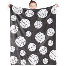 Baseball-Kuscheldecke für Jungen, blau, weicher Plüschflanell, Sterne, für Kleinkinder, Sofa, (60 x 80 Zoll)